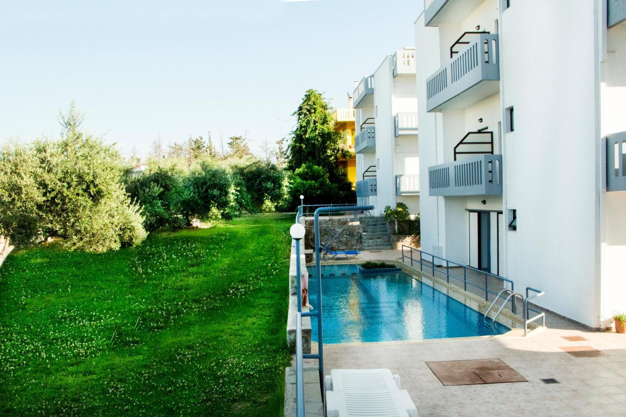 Popi Hotel Apartments Agia Marina  Ngoại thất bức ảnh